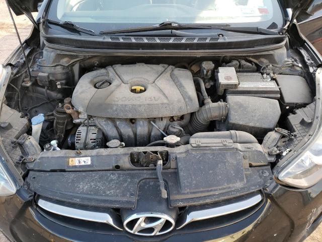 5NPDH4AE4DH305926 - 2013 HYUNDAI ELANTRA GLS BLACK photo 11