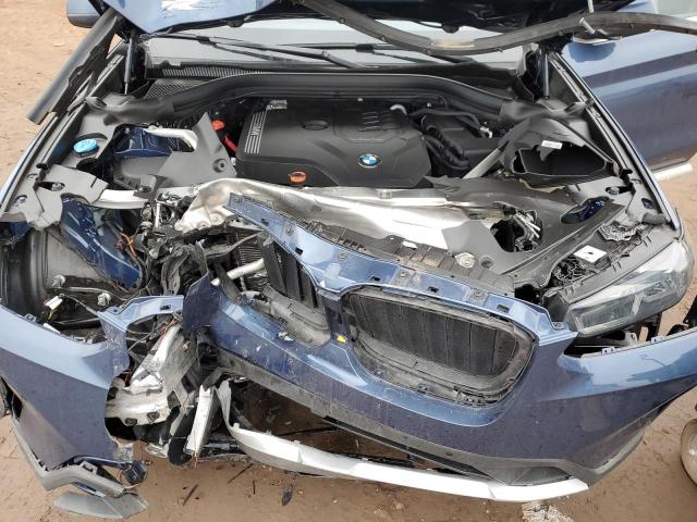 5UX53DP0XN9N17592 - 2022 BMW X3 XDRIVE30I BLUE photo 12