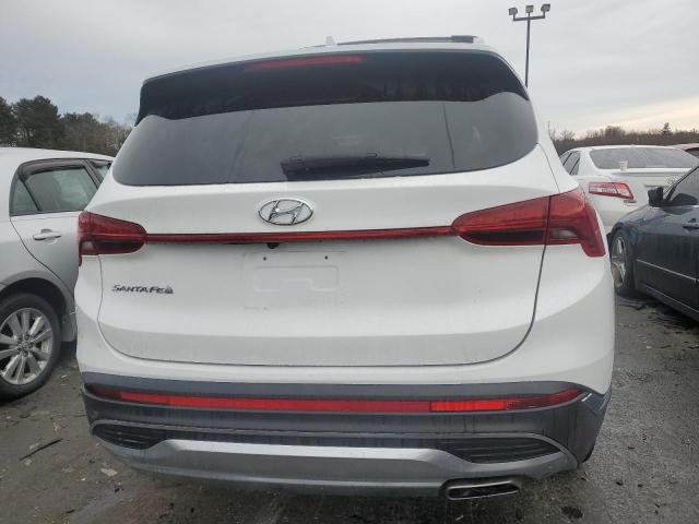 5NMS2DAJ3MH352724 - 2021 HYUNDAI SANTA FE SEL WHITE photo 6