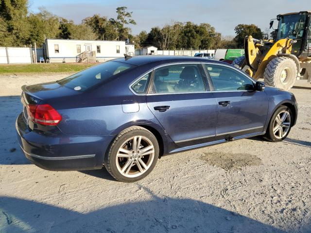 1VWCT7A36EC053911 - 2014 VOLKSWAGEN PASSAT SEL BLUE photo 3