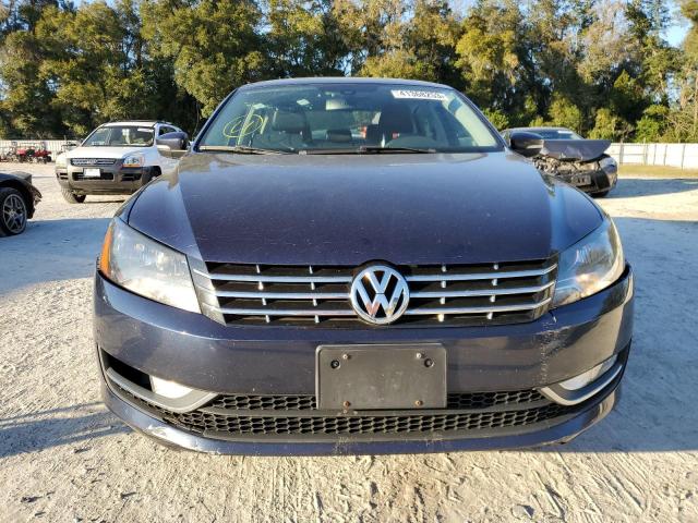 1VWCT7A36EC053911 - 2014 VOLKSWAGEN PASSAT SEL BLUE photo 5