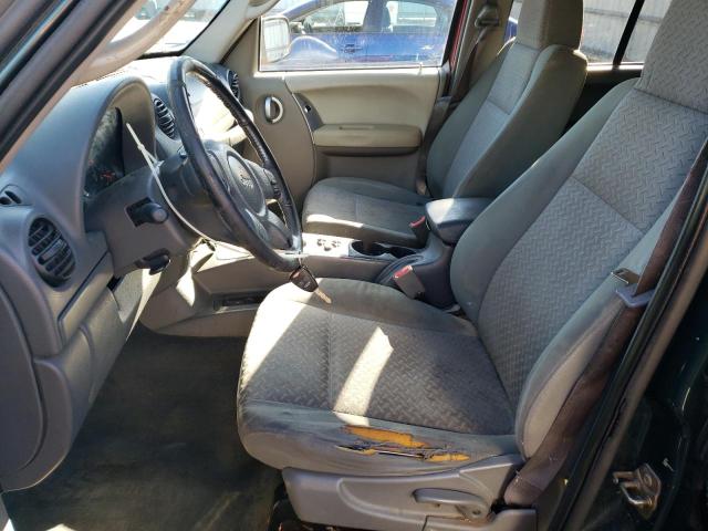 1J4GK38K85W543451 - 2005 JEEP LIBERTY RENEGADE GREEN photo 7