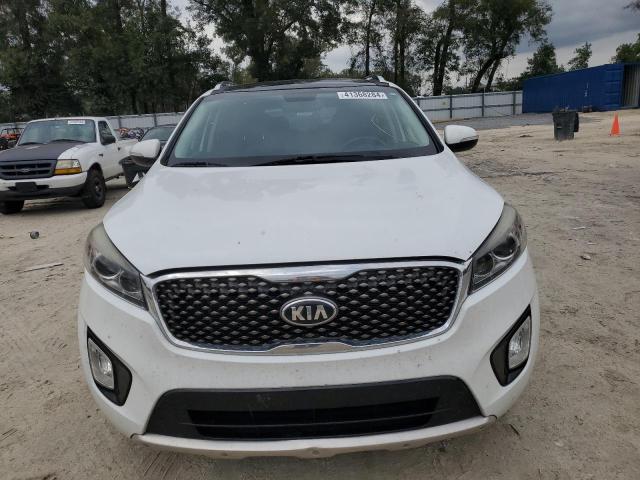 5XYPK4A56GG100490 - 2016 KIA SORENTO SX WHITE photo 5