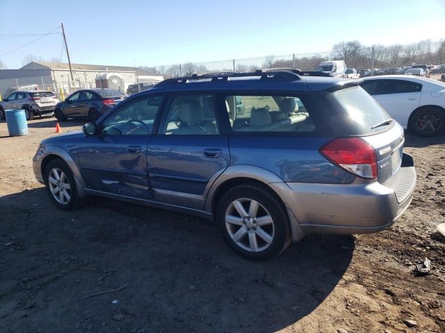 4S4BP62C287316559 - 2008 SUBARU OUTBACK 2.5I LIMITED BLUE photo 2