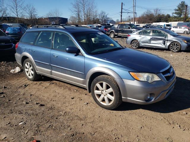 4S4BP62C287316559 - 2008 SUBARU OUTBACK 2.5I LIMITED BLUE photo 4