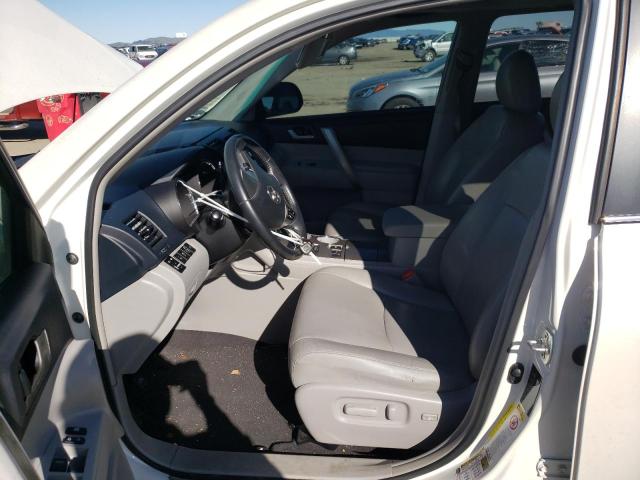 5TDZK3EH3DS120153 - 2013 TOYOTA HIGHLANDER BASE Ақ фото 7