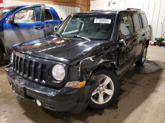 1C4NJRFB0CD717172 - 2012 JEEP PATRIOT LATITUDE BLACK photo 1