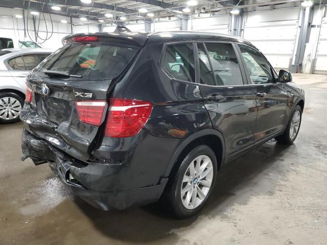 5UXWX9C54H0T12835 - 2017 BMW X3 XDRIVE28I BLACK photo 3