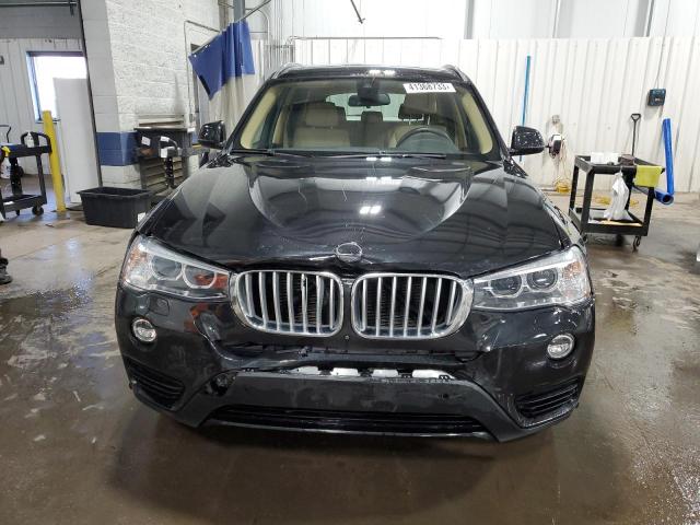 5UXWX9C54H0T12835 - 2017 BMW X3 XDRIVE28I BLACK photo 5