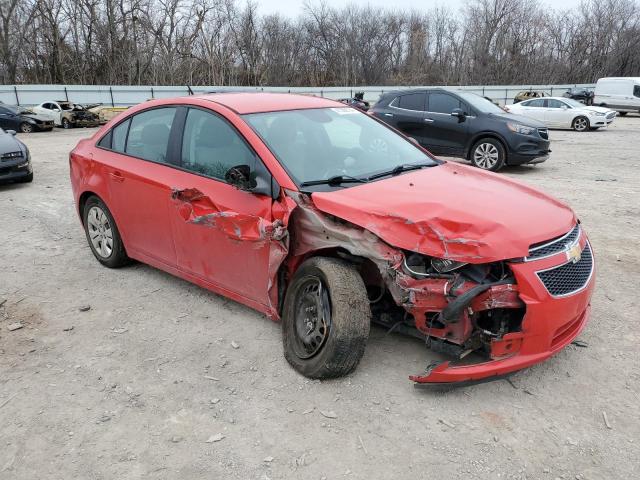 1G1PB5SH1E7172442 - 2014 CHEVROLET CRUZE LS RED photo 4