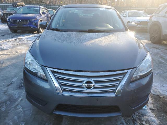 3N1AB7AP2FL657917 - 2015 NISSAN SENTRA S BLUE photo 5