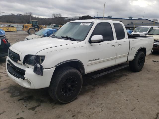 5TBRT34166S473354 - 2006 TOYOTA TUNDRA ACCESS CAB SR5 WHITE photo 1