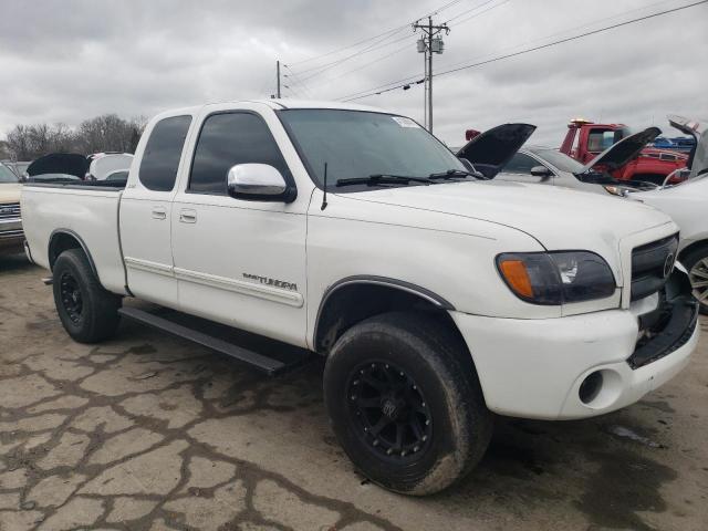 5TBRT34166S473354 - 2006 TOYOTA TUNDRA ACCESS CAB SR5 WHITE photo 4