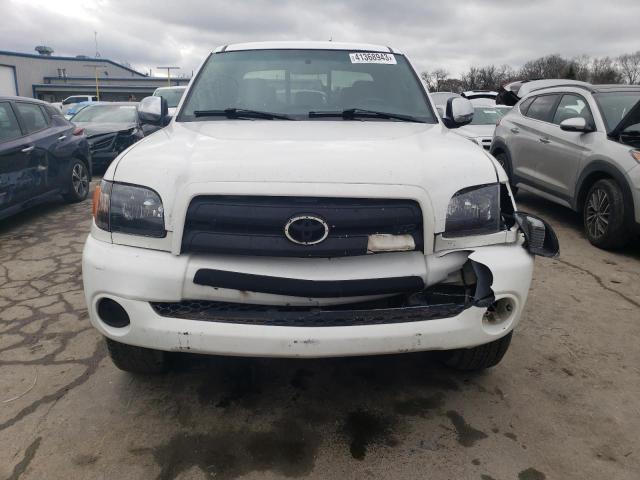 5TBRT34166S473354 - 2006 TOYOTA TUNDRA ACCESS CAB SR5 WHITE photo 5