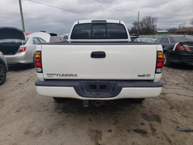 5TBRT34166S473354 - 2006 TOYOTA TUNDRA ACCESS CAB SR5 WHITE photo 6