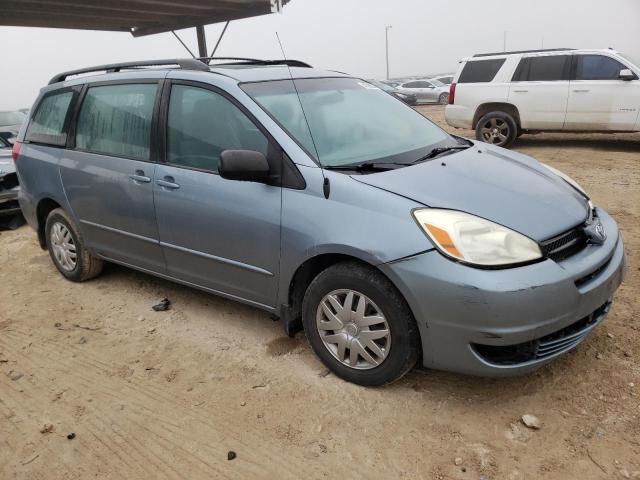 5TDZA23C94S075241 - 2004 TOYOTA SIENNA CE BLUE photo 4