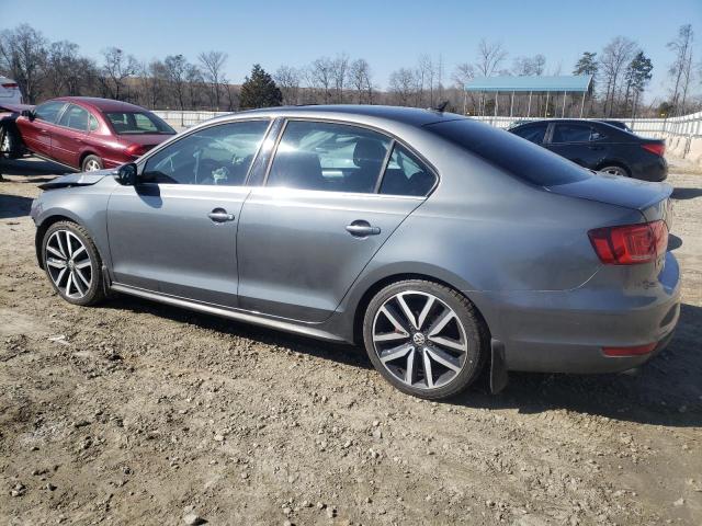 3VW5T7AJ2EM375676 - 2014 VOLKSWAGEN JETTA GLI GRAY photo 2