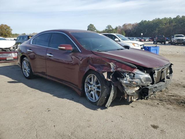 1N4AA5AP3BC811437 - 2011 NISSAN MAXIMA SV S BURGUNDY photo 4