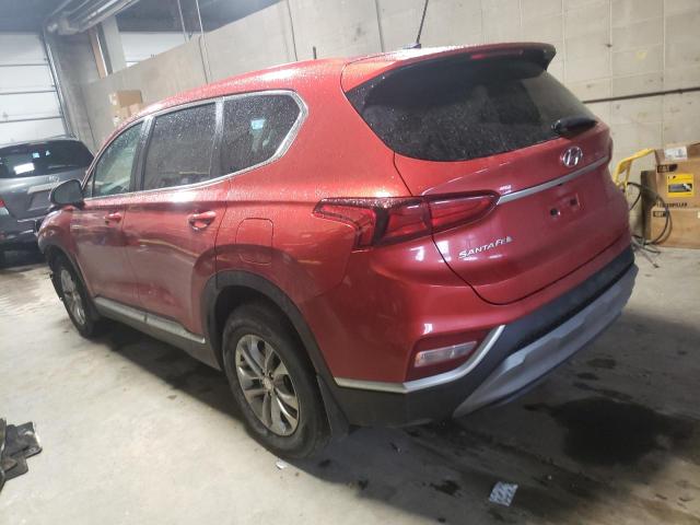 5NMS2CAD5LH191893 - 2020 HYUNDAI SANTA FE SE RED photo 2