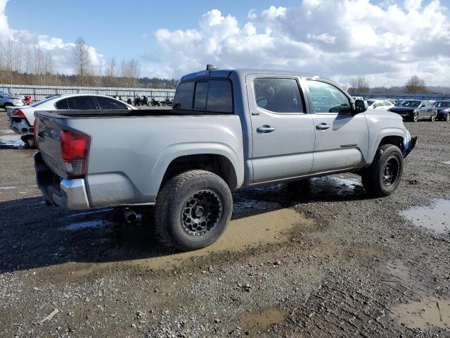 5TFAX5GN4LX184384 - 2020 TOYOTA TACOMA DOUBLE CAB SILVER photo 3