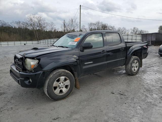 3TMLU4EN1BM079885 - 2011 TOYOTA TACOMA DOUBLE CAB BLACK photo 1