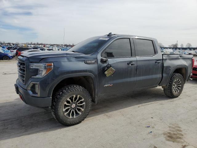 1GTP9EED2MZ275111 - 2021 GMC SIERRA K1500 AT4 BLUE photo 1