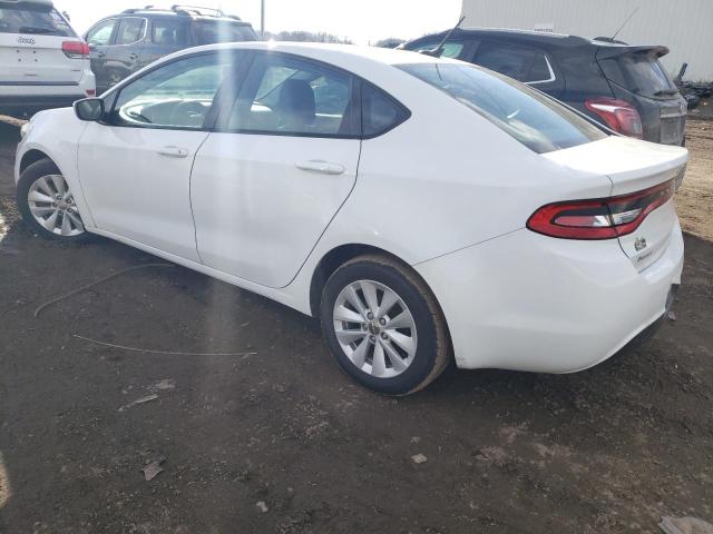 1C3CDFBB3ED828003 - 2014 DODGE DART SXT WHITE photo 2