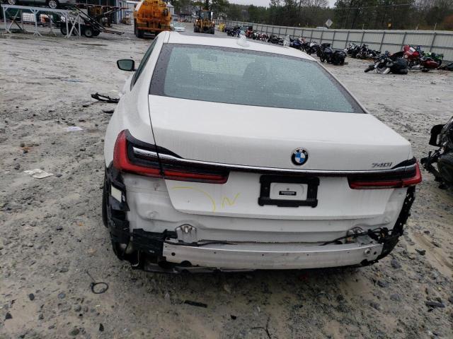 WBA7T2C09LGL18091 - 2020 BMW 740 I WHITE photo 6