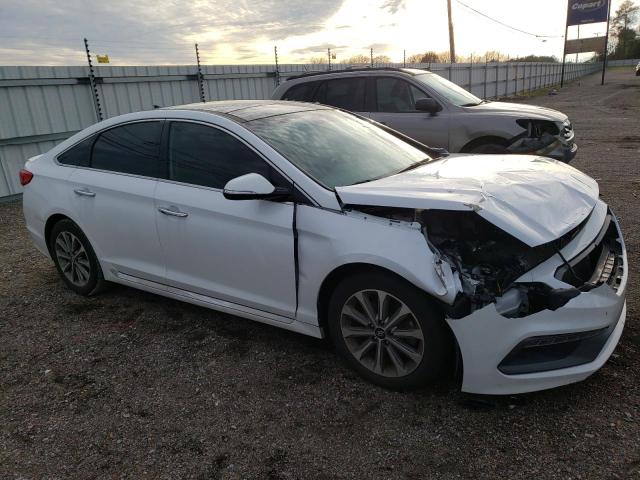 5NPE34AF6GH314756 - 2016 HYUNDAI SONATA SPORT WHITE photo 4