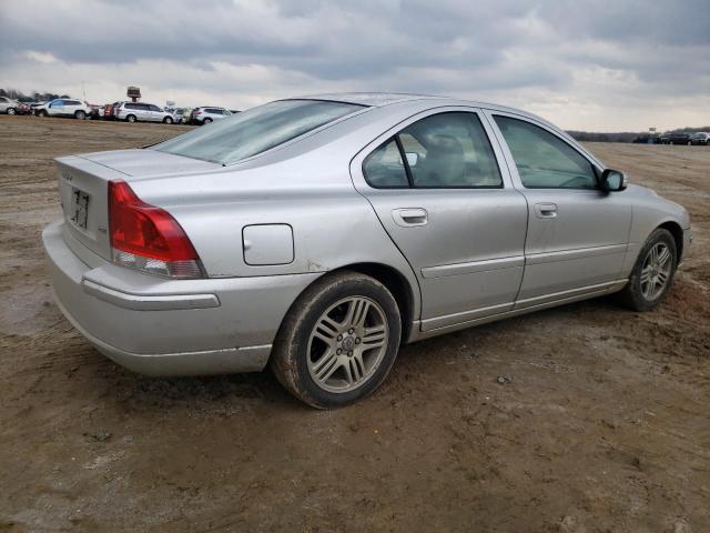 YV1RS592782693775 - 2008 VOLVO S60 2.5T SILVER photo 3