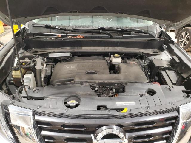 5N1DR2MN1KC599187 - 2019 NISSAN PATHFINDER S SILVER photo 12