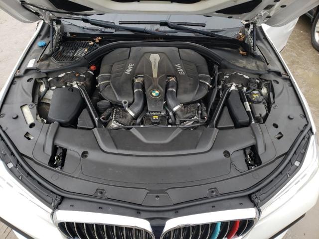 WBA7F2C54GG415949 - 2016 BMW 750 XDRI XI WHITE photo 11