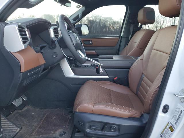 5TFMA5DB4RX229874 - 2024 TOYOTA TUNDRA CREWMAX PLATINUM თეთრი ფოტო 7