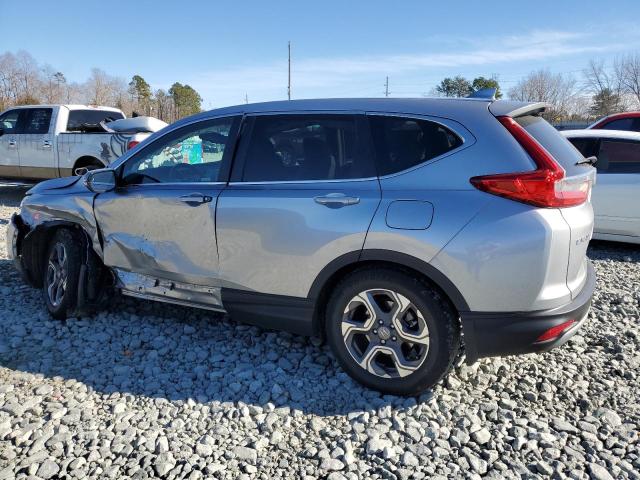 7FARW1H82JE037600 - 2018 HONDA CR-V EXL SILVER photo 2