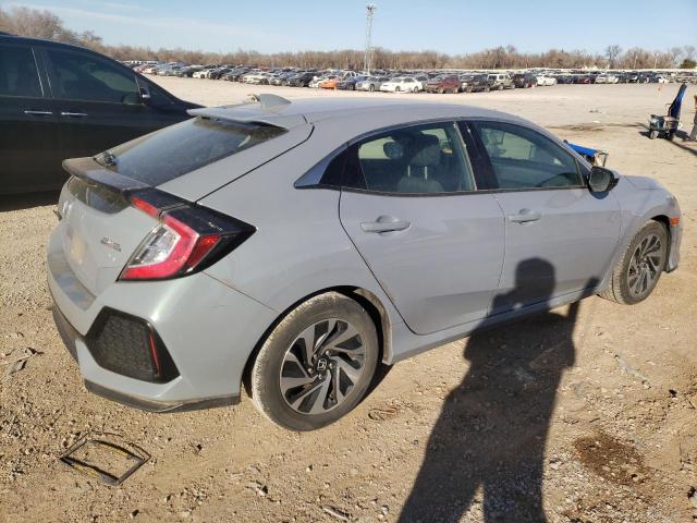 SHHFK7H20JU232943 - 2018 HONDA CIVIC LX GRAY photo 3