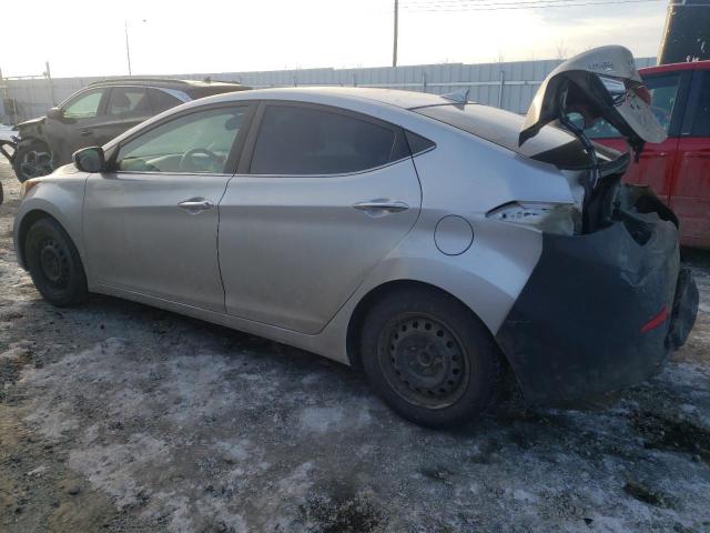 KMHDH4AH6EU112450 - 2014 HYUNDAI ELANTRA SE SILVER photo 2