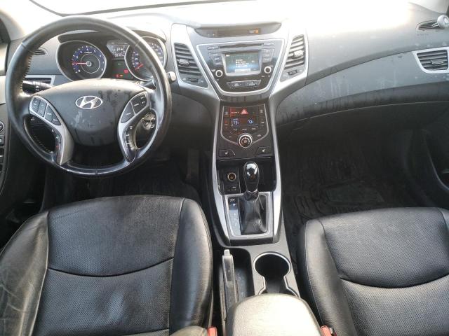 KMHDH4AH6EU112450 - 2014 HYUNDAI ELANTRA SE SILVER photo 8