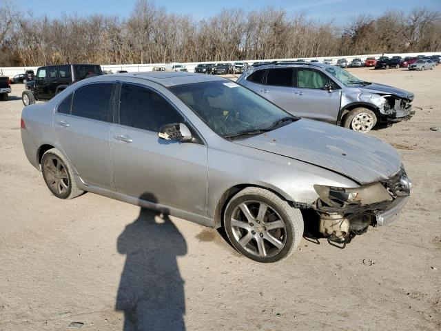 JH4CL96844C013942 - 2004 ACURA TSX SILVER photo 4