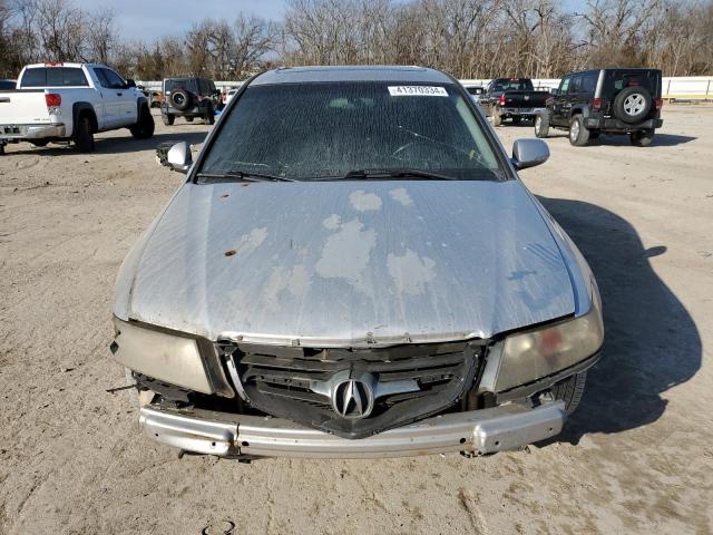 JH4CL96844C013942 - 2004 ACURA TSX SILVER photo 5