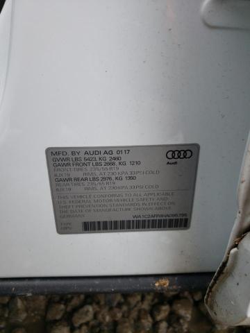 WA1C2AFP8HA095795 - 2017 AUDI Q5 PREMIUM WHITE photo 14