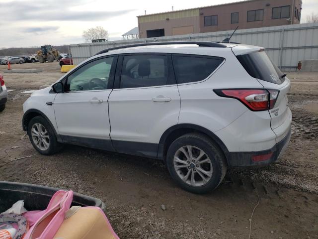 1FMCU9GD3JUB43089 - 2018 FORD ESCAPE SE WHITE photo 2