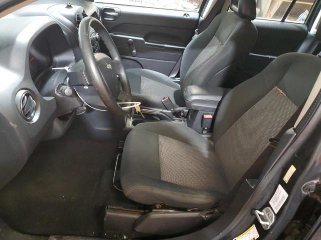 1J4FF47B49D219695 - 2009 JEEP COMPASS SPORT BLACK photo 7