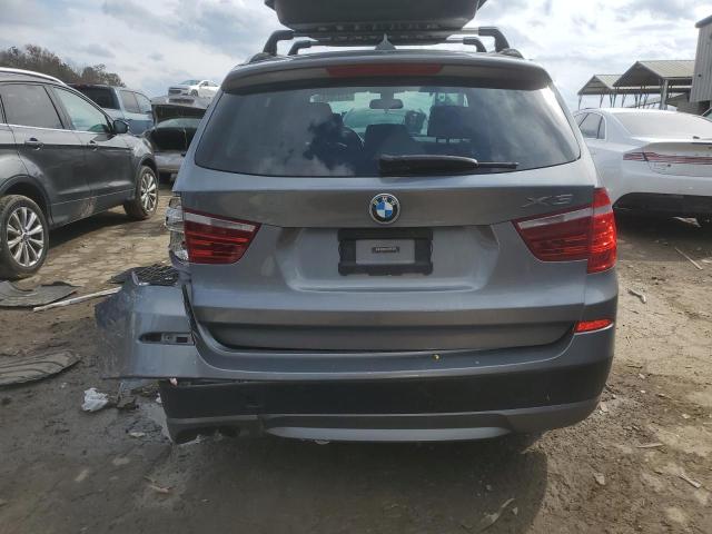 5UXWX9C52E0D31592 - 2014 BMW X3 XDRIVE28I GRAY photo 6