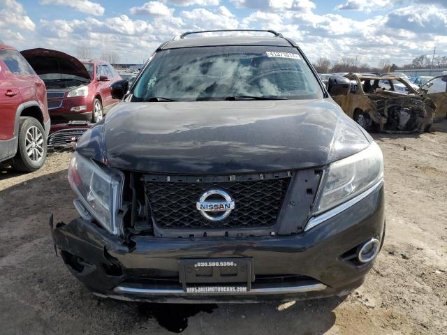 5N1AR2MM2FC665777 - 2015 NISSAN PATHFINDER S BLACK photo 5