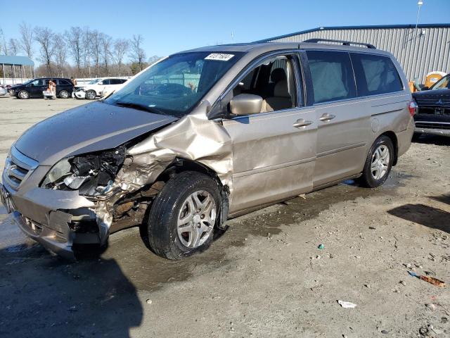 5FNRL38777B056661 - 2007 HONDA ODYSSEY EXL BEIGE photo 1