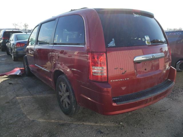 2A4RR5D14AR104229 - 2010 CHRYSLER TOWN & COU TOURING BURGUNDY photo 2