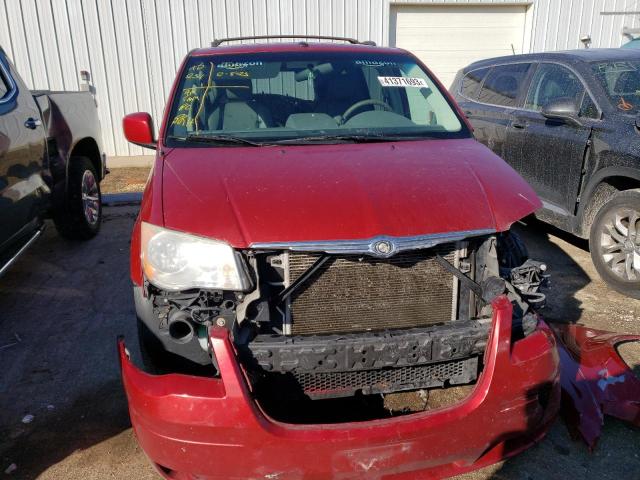 2A4RR5D14AR104229 - 2010 CHRYSLER TOWN & COU TOURING ბურგუნდია ფოტო 5