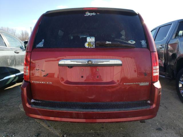2A4RR5D14AR104229 - 2010 CHRYSLER TOWN & COU TOURING ბურგუნდია ფოტო 6