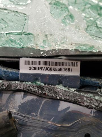 3C6URVJG0KE551661 - 2019 RAM PROMASTER 3500 HIGH ლურჯი ფოტო 12