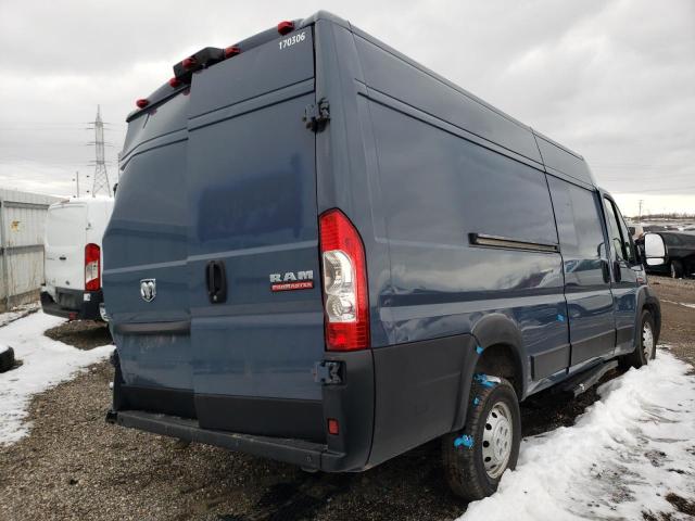 3C6URVJG0KE551661 - 2019 RAM PROMASTER 3500 HIGH ლურჯი ფოტო 3